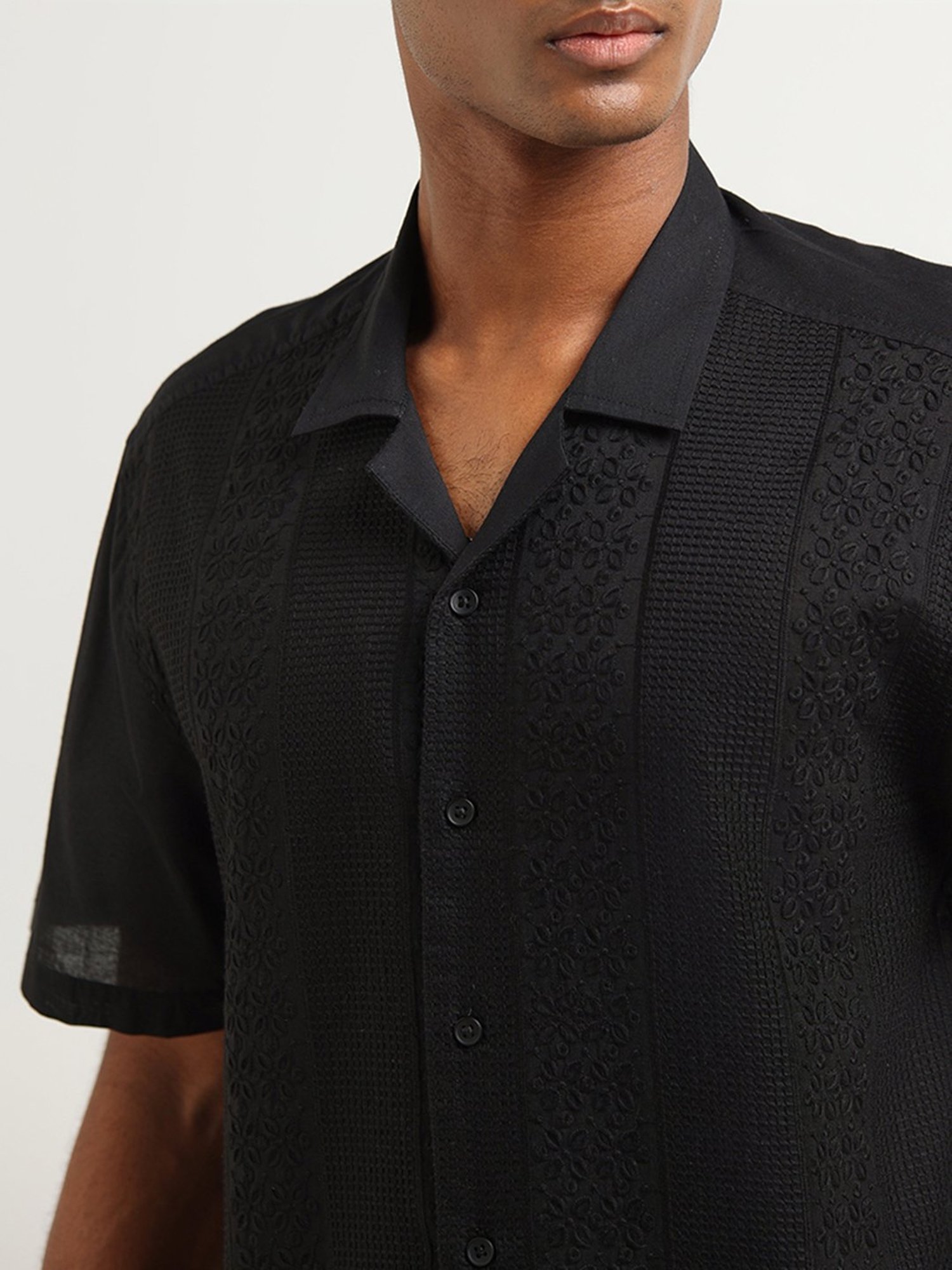ETA by Westside Black Relaxed Fit Shirt