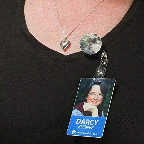 Buttonsmith Astronomy Tinker Reel Retractable Badge Reel with Alligator Clip and Extra-Long 36 inch Standard Duty Cord - Made in The USA, 1 Year Warranty