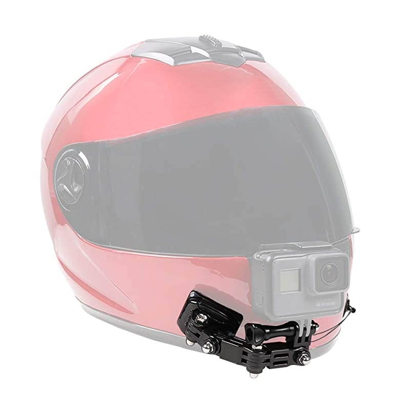 Motorcycle Helmet Chin Mount Compatible with GoPro Hero 87201865 Black4 SessionDJI Osmo ActionYI Action Camera and More