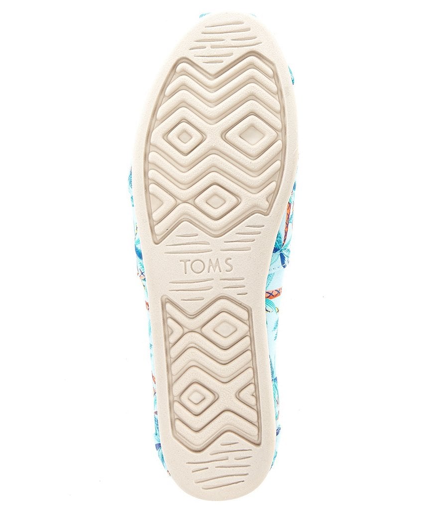 TOMS Women's Alpargata CloudBound Palm Print Slip-Ons