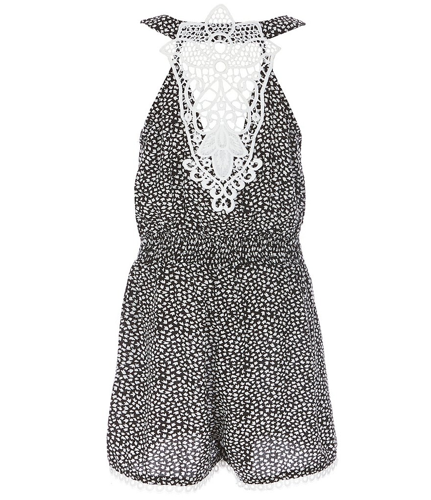 Truce Big Girls 7-16 Knit Romper