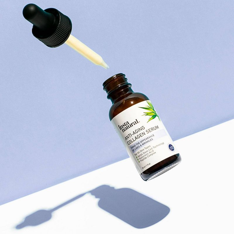 InstaNatural Anti-Aging Collagen Facial Serum – 1 fl oz