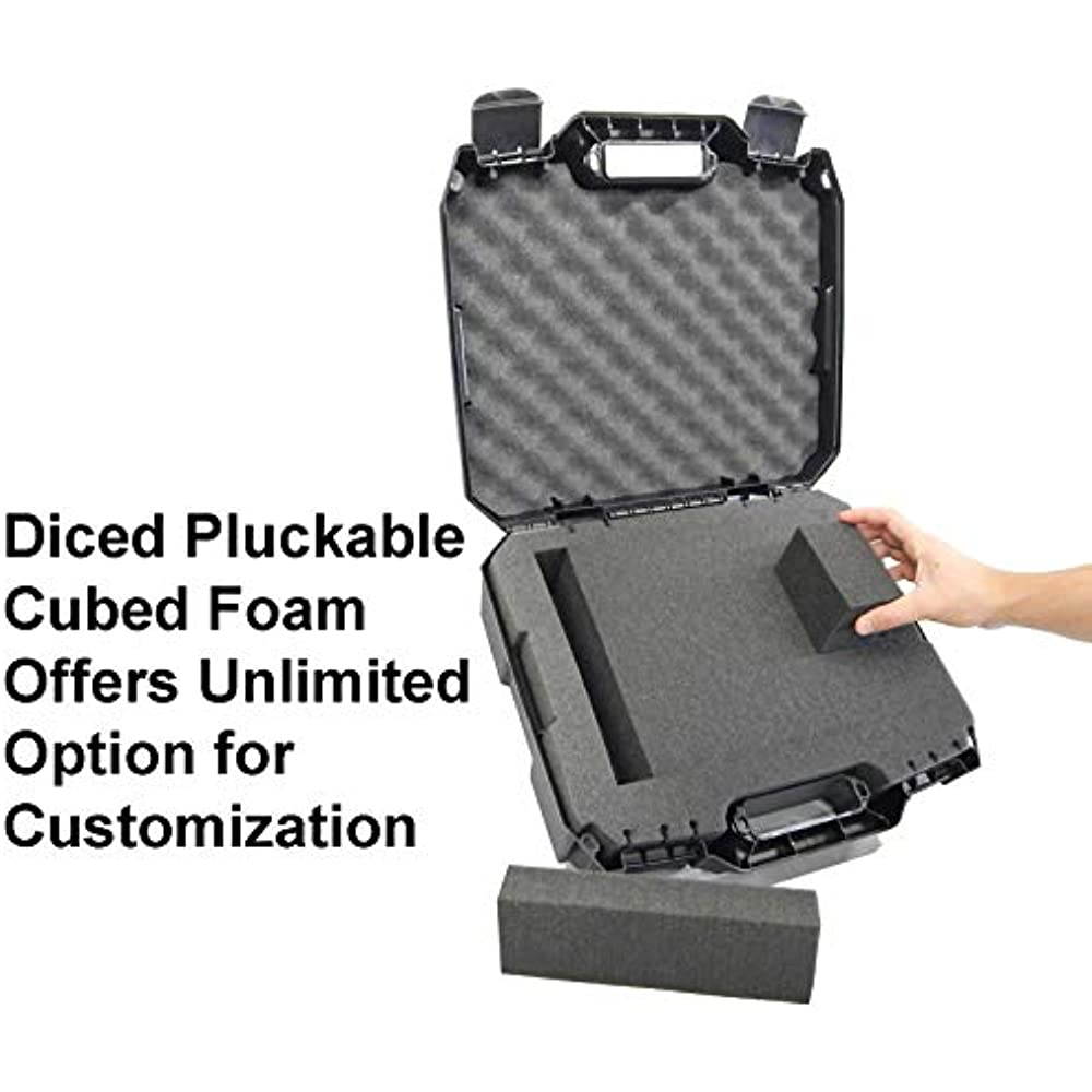CASEMATIX Protective Projector Carrying Case Fits Epson PowerLite 1781W , 1780W , 1785W , 1795F , V11H796020 , V11H793020 , V11H795020 LCD Portable Projector and Accessories