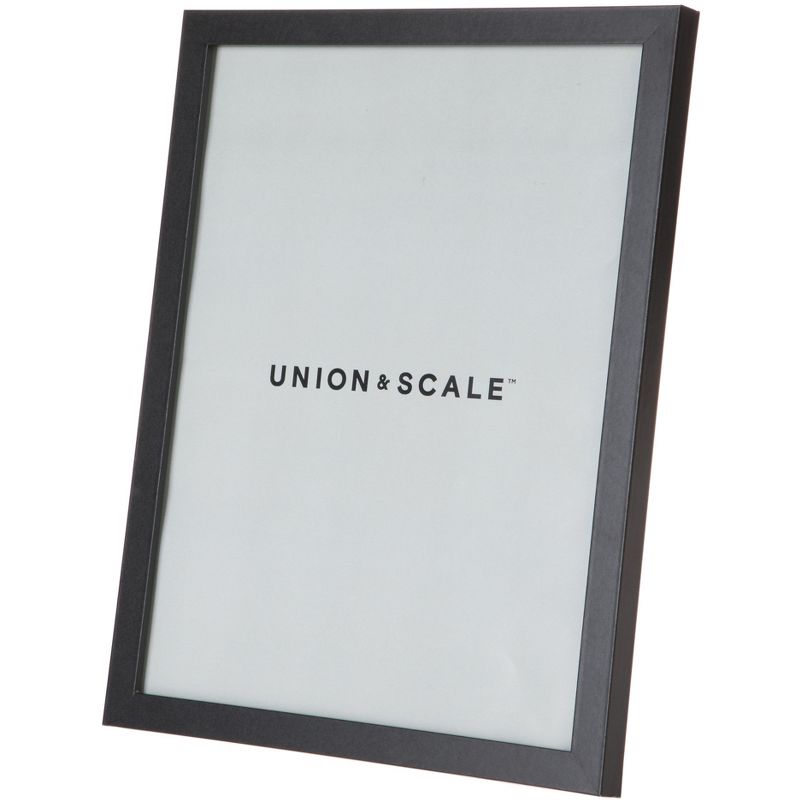 Union & Scale Essentials Wood Picture Frame, Black (UN58061) 