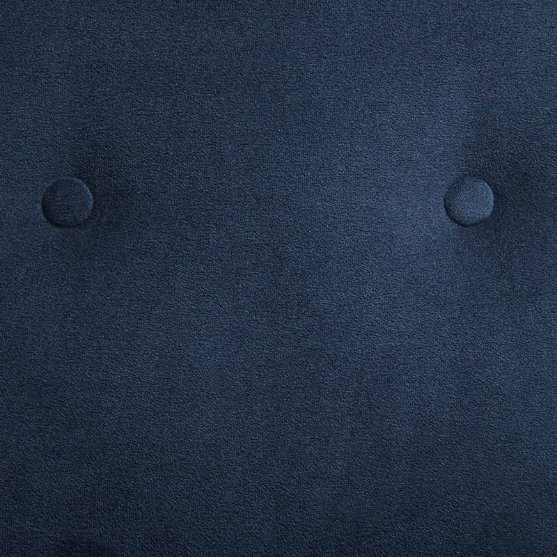 Studio 55D Tilman Blue Fabric Tufted Accent Chair