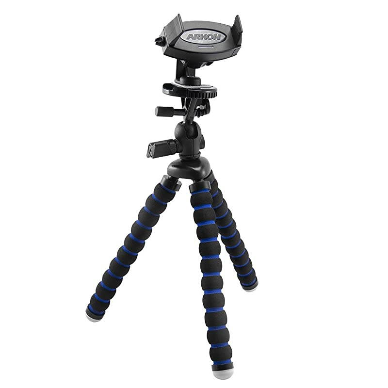 11 Tripod Phone Mount for iPhone 11 XS XR X Galaxy Note 10 9 Galaxy S10 S9 Retail Black Model Number MG2TRIXL