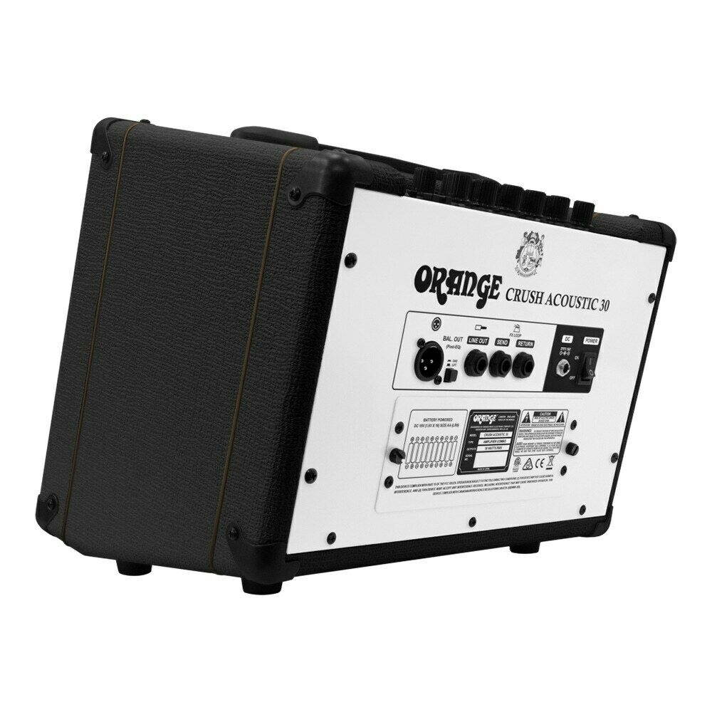 Orange Amplification Crush Acoustic 30 Guitar Combo Amplifier, Black