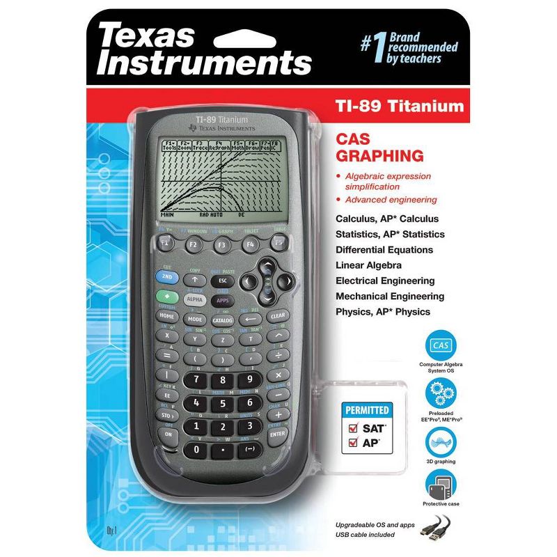 Texas Instruments TI-89 Titanium Advanced Graphing Calculator