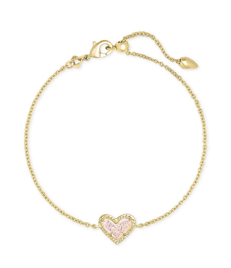 Kendra Scott Ari Heart Gold Chain Bracelet