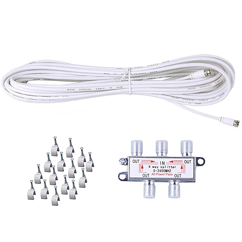 HD8008 Omnidirectional 360 Degree HD TV 4K Omnipro TV Antenna OmniPro HD8008 + Installation Kit amp FiveStar TV Antenna Jpole