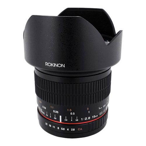 Rokinon 10mm f/2.8 ED AS NCS CS Lens for Fujifilm X Mount, Manual Focus #10M-FX