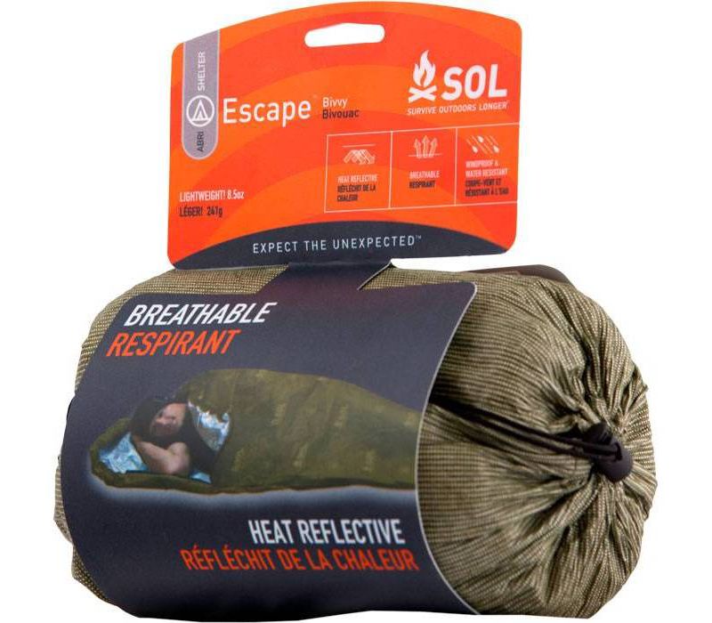 Survive Outdoors Longer Escape Bivvy Emergency Shelter - Green