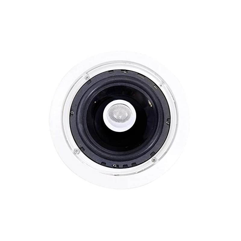 4 New  65quot 500W 2 Way Round In WallCeiling Home Speakers System Audio