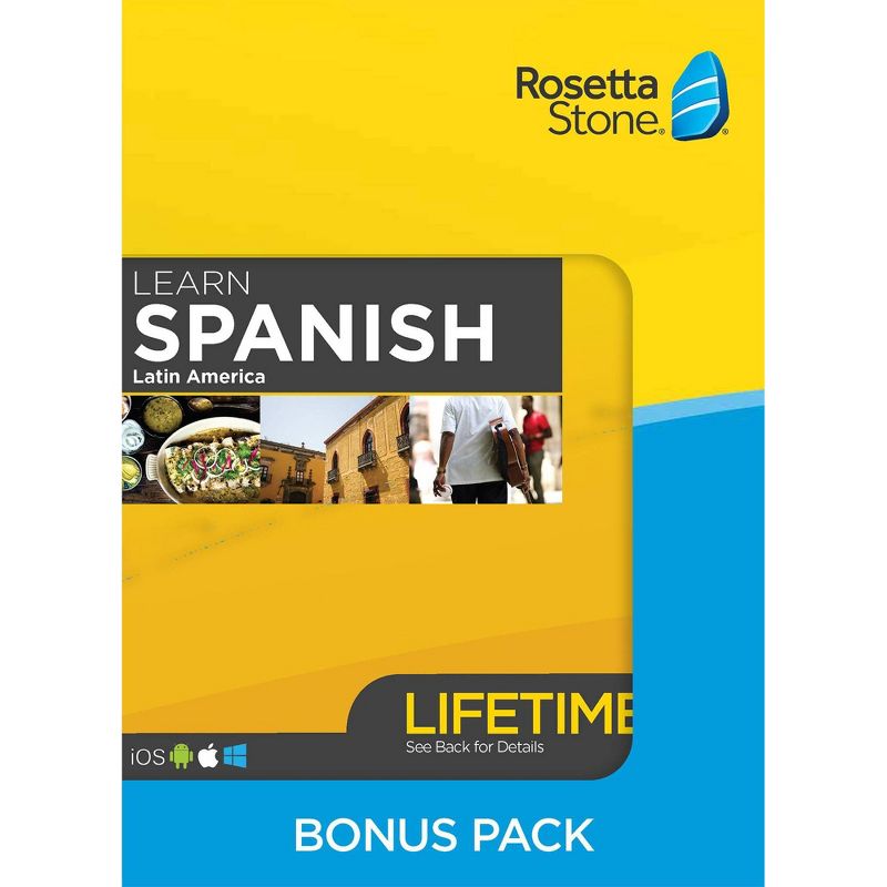Rosetta Stone Lifetime Barron's Bundle Spanish LA (Hardcover)