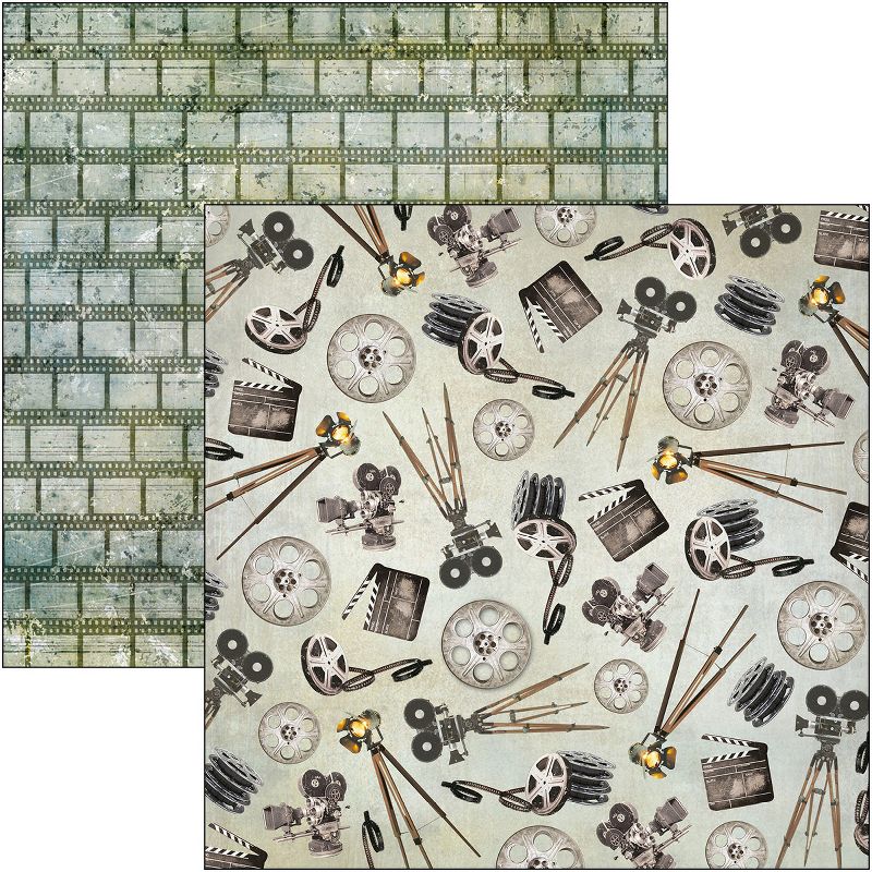 Ciao Bella Double-Sided Paper Pack 90lb 12"X12" 8/Pkg-Modern Times, 8 Designs/1 Each