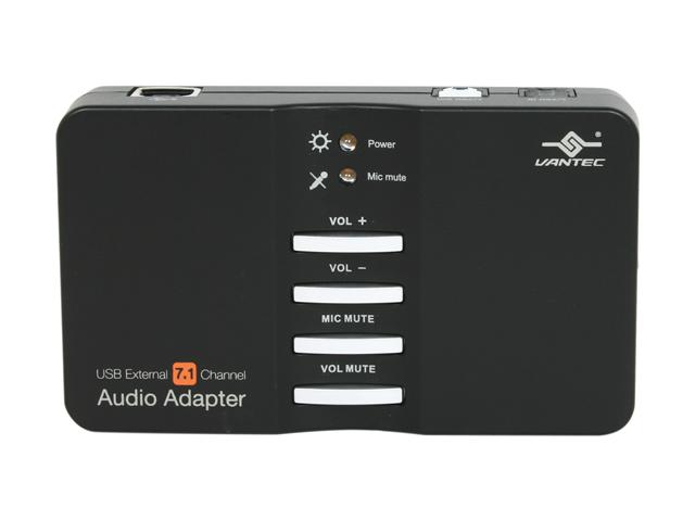 VANTEC NBA-200U USB External 7.1 Channel Audio Adapter