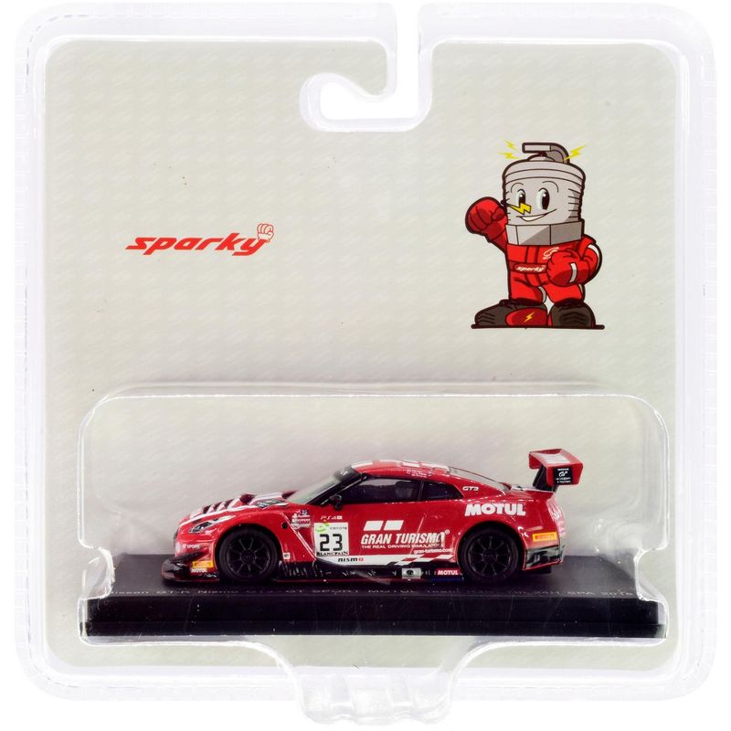 Nissan GT-R Nismo GT3 #23 Parry - Buncombe - Ordones GT Sport Motul Team RJN 7h 24H Spa (2018) 1/64 Diecast Car Sparky