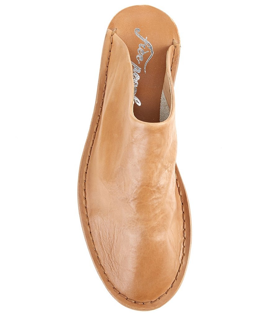 Free People Blake Stitch Down Leather Mules