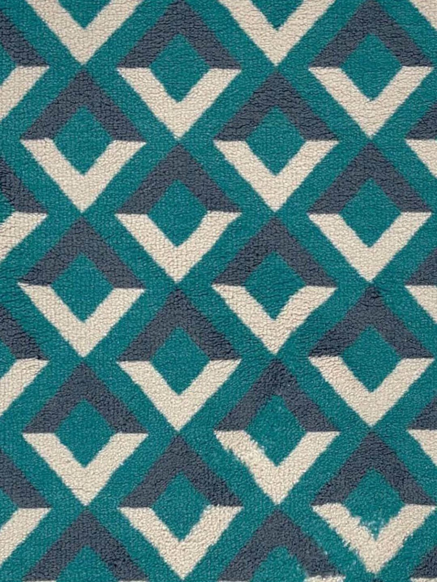 Welspun ETHAN Green Polyester 1306 GSM Large Foot Mat