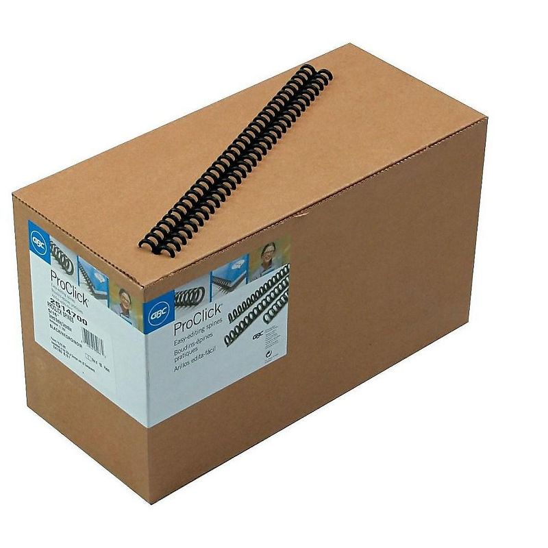 GBC ProClick Plastic 5/16 Binding Spines, 45 2514700
