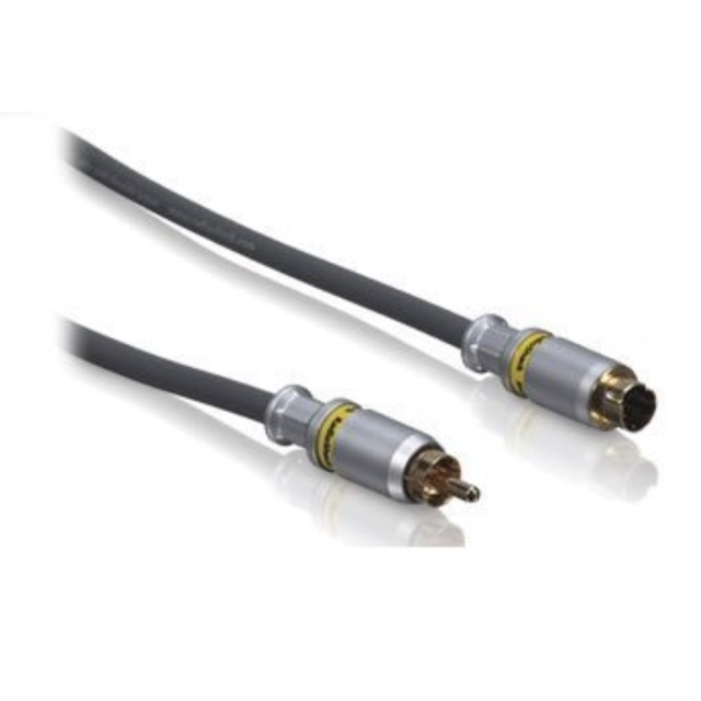 6ft. radioshack gold series rca to svideo conversion cable