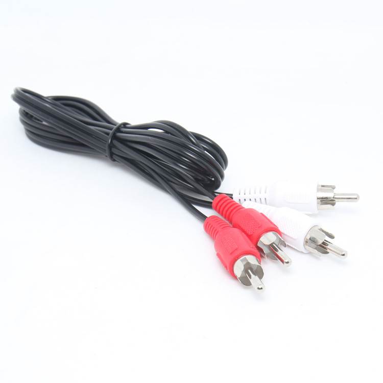 Topwin 1.2M Pure Copper audio Cable 2 RCA to 2 RCA AV Cable