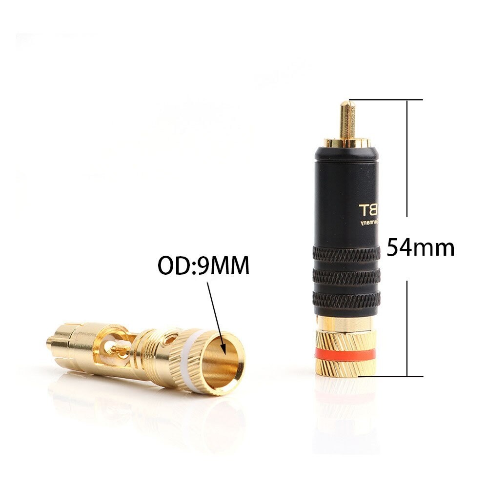 2Male to 2Male RCA Audio Cable 15Feet 10Pack