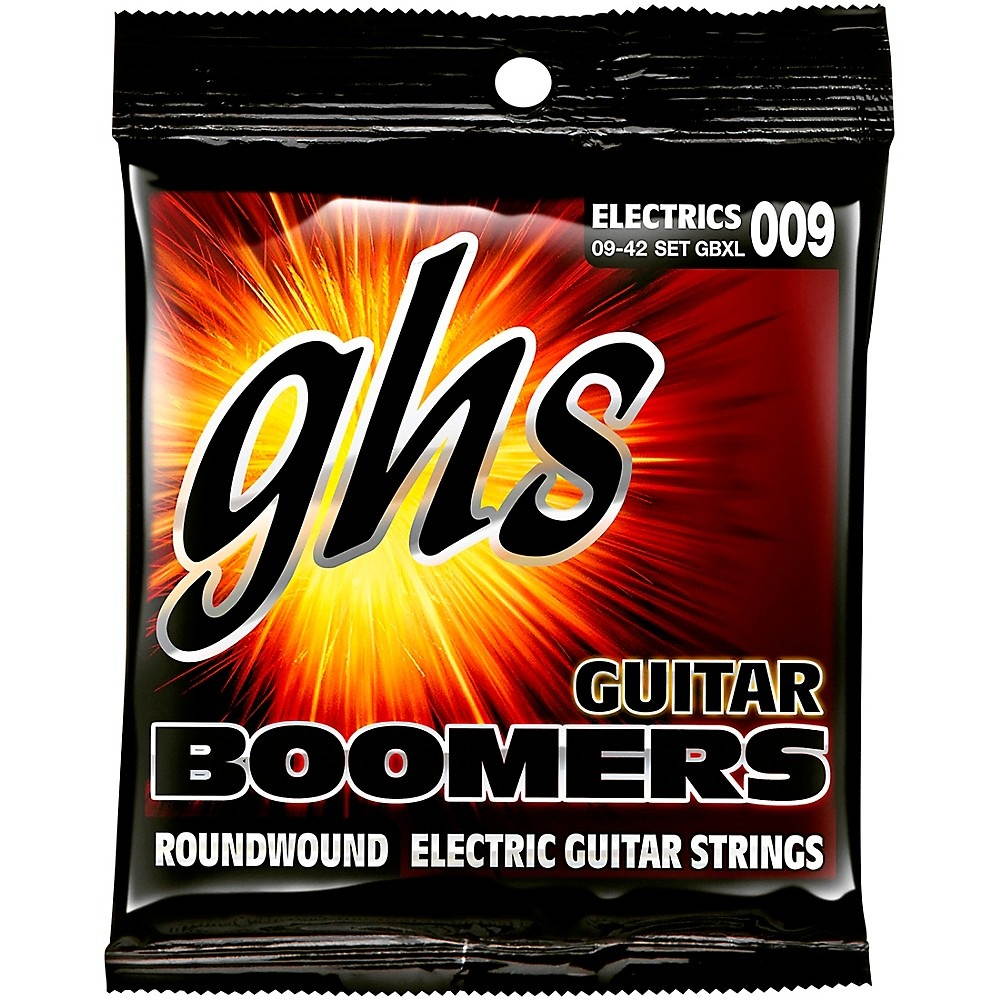 GHS GBXL Boomers Extra Light Electric Guitar Strings - 3-Pack