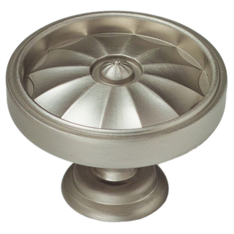 Sumner Street Home Hardware 1.625 4pc Knob Satin Nickel Flare