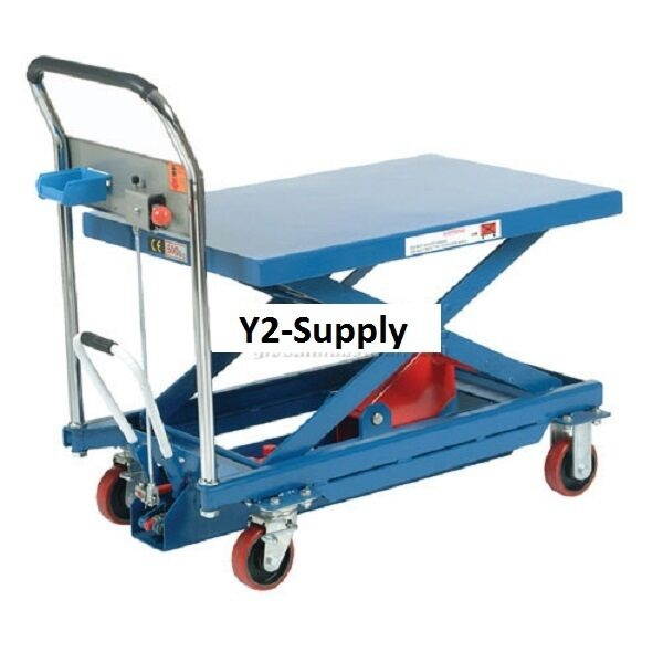 NEW! Mobile Scissor Lift Table 1100 Lb. Capacity!!