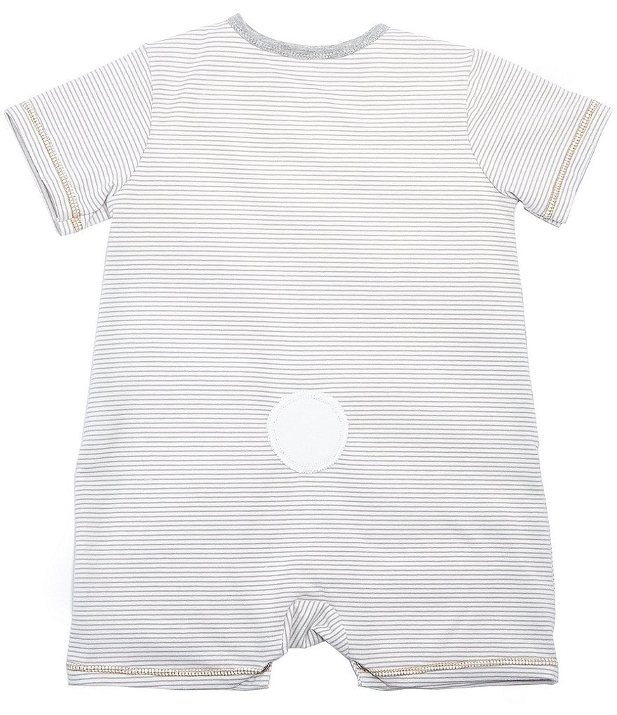 Bunnies By The Bay Baby Boys 6-9 Months Short-Sleeve Bloom Shortall