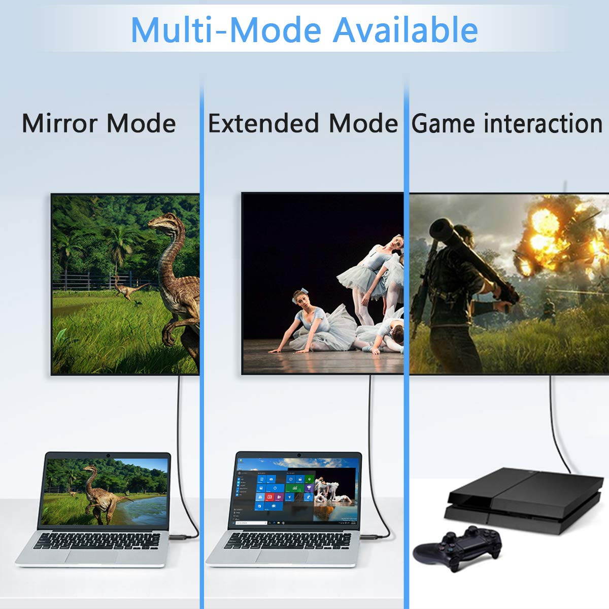 Fiber Optic HDMI Cable 50ft,QGeeM 4K 60Hz HDMI Cable High Speed 18Gbps HDMI 2.0 Black Cable,Zinc Alloy Case 15M, HDMI AOC Cable (16ft)