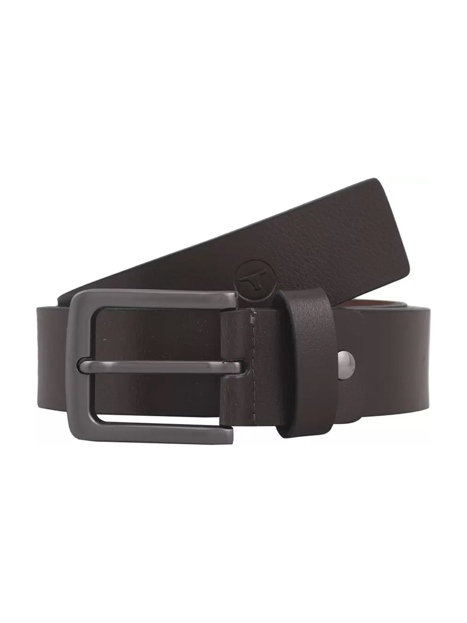 BULCHEE Light Brown Leather Casual Belt for Men