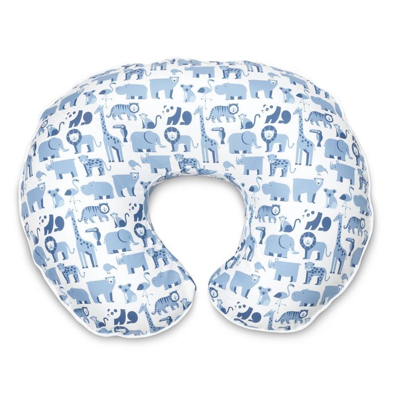 Boppy Original Nursing Pillow Cover - Gray Gold Giraffes