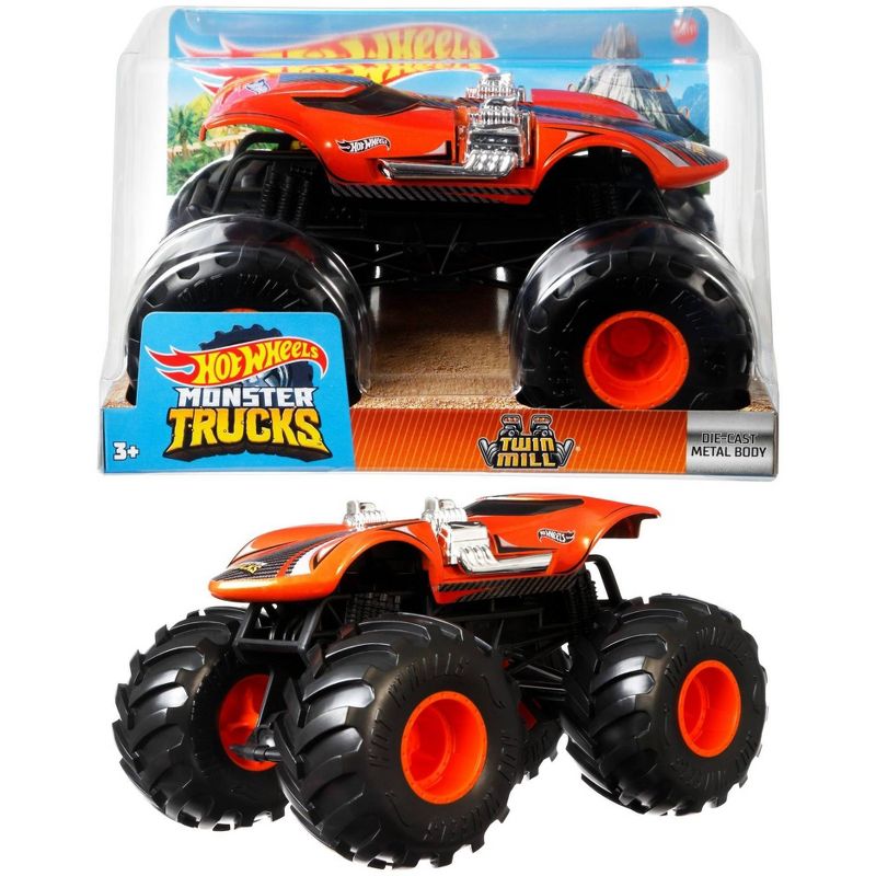 Hot Wheels Monster Trucks Twin Mill - 1:24 Scale Vehicle