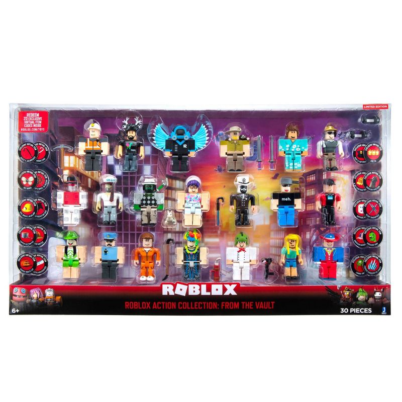 Roblox Action Collection: From the Vault - 20 Figure Pack (Includes Exclusive Virtual Item)