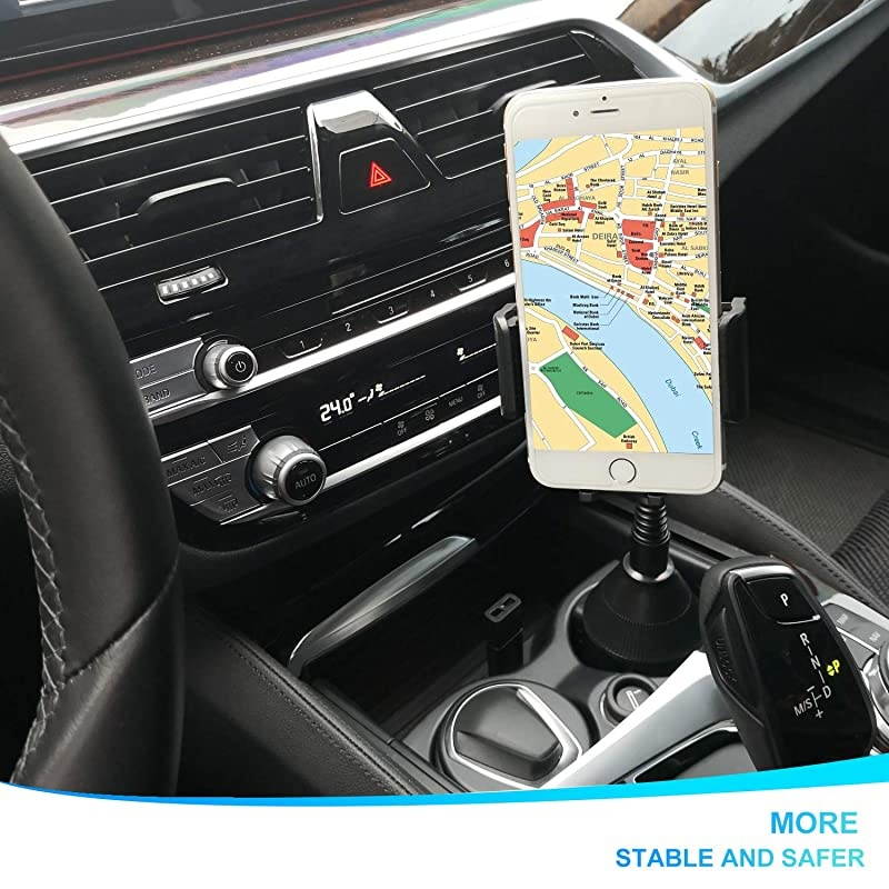 Holder Phone Mount Universal Adjustable Car Phone Holder Mount Automobile Gooseneck Holder Cradle Car Phone Mount for iPhone 12 Pro11XsMaxXXR87 Plus Samsung Galaxy Upgraded