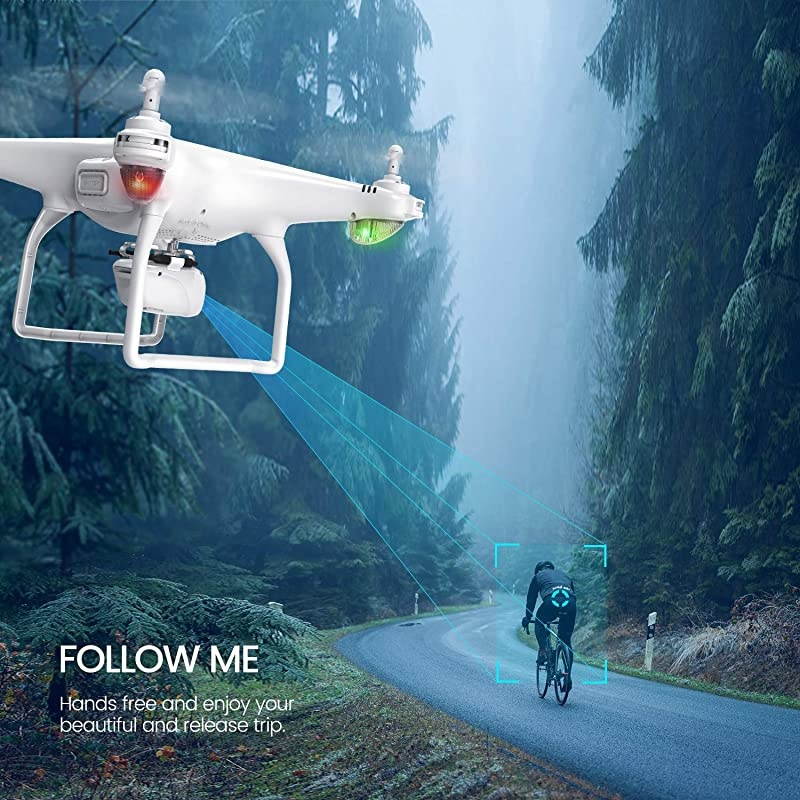 D58 GPS Drone with Camera for Adults 2K FHD, 5G WiFi Live Transmission, FPV RC Quadcotper for Beginner/Expert, Auto Return, 120 Angle Adjustable 90&deg; Lens, 18mins Flight Time, Follow Me