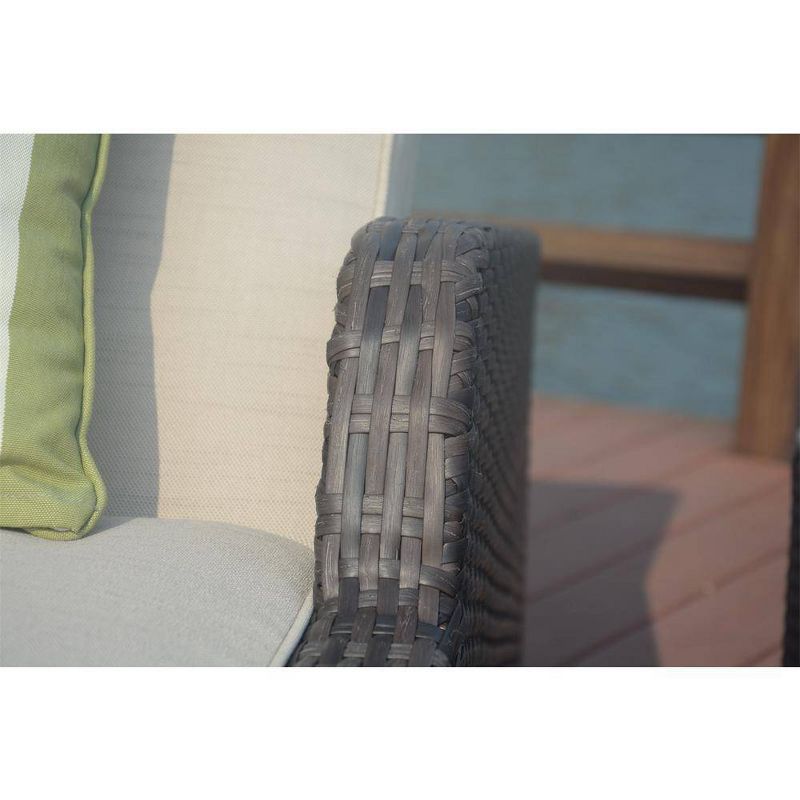 Hathaway 3pc Patio Chaise Lounge Set - Direct Wicker