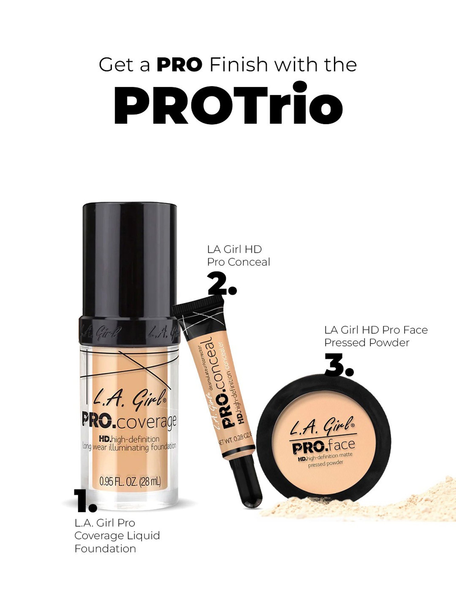 L.A. Girl Pro Conceal Bisque - 8 gm