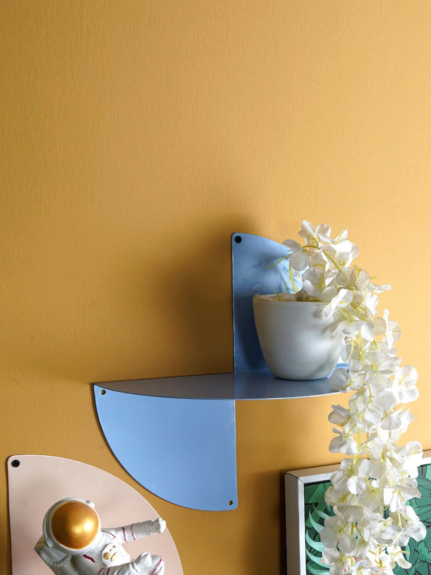 Nilkamal Cora White Engineered Wood TV Entertainment Unit with 2 Shelves