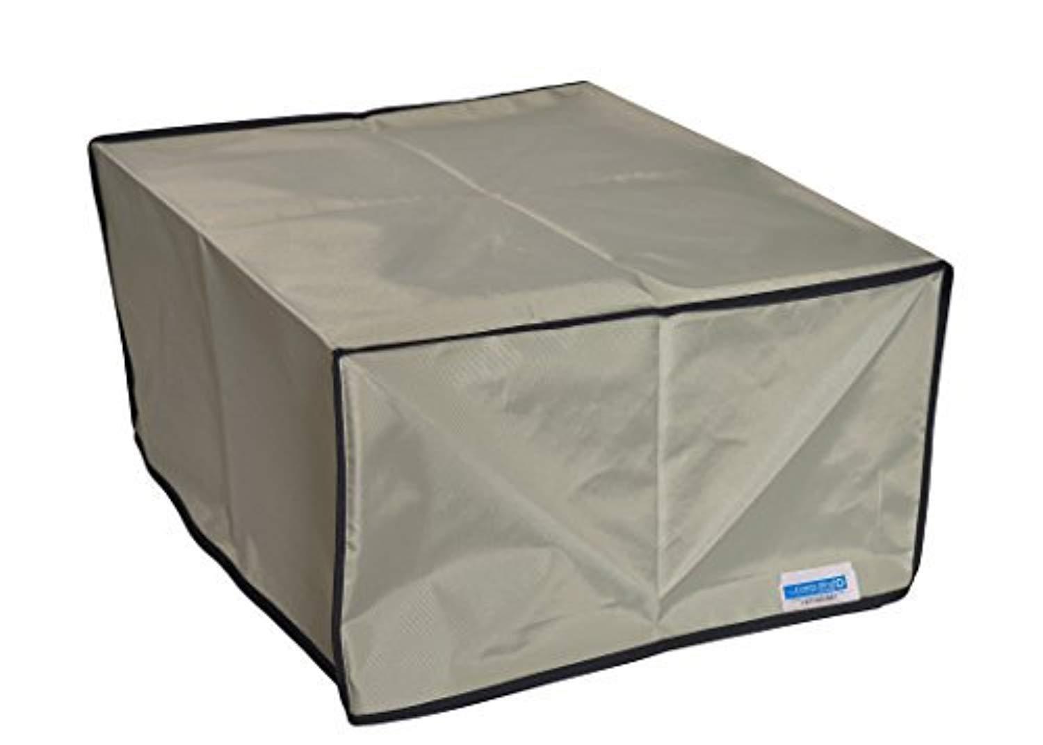 comp bind technology dust cover for hp deskjet 3755 all-in-one printer silver nylon dust cover dimensions 15.9''w x 7''d x 5.5'