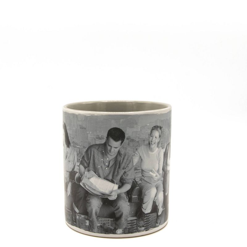 Friends 20oz Ceramic Lunch Mug - Silver Buffalo