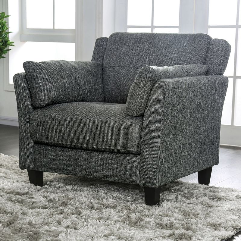 Veldrena Sofa Chair Gray - miBasics