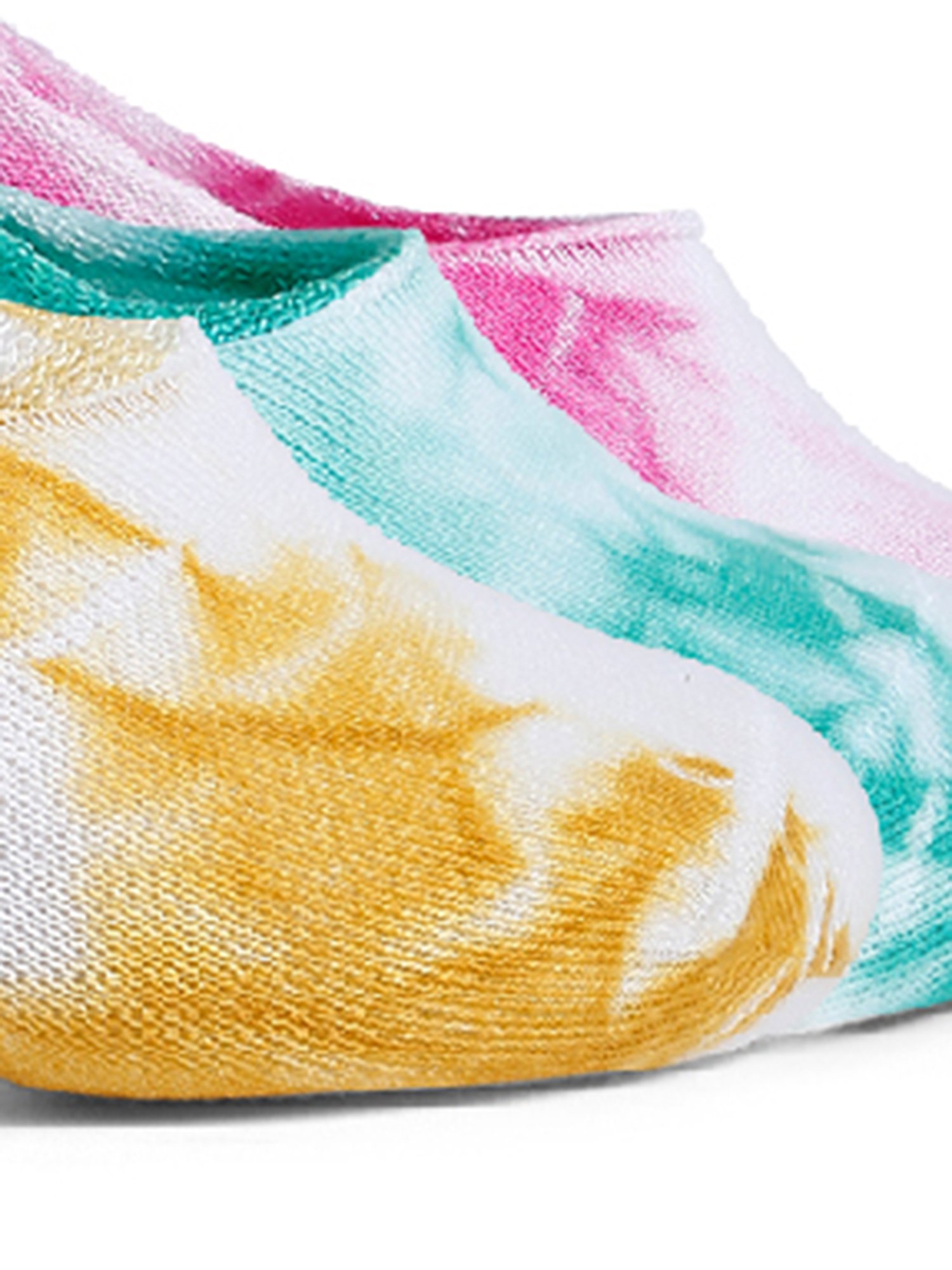 Smarty Pants Multicolor Cotton Tie - Dye Socks (Pack Of 3)