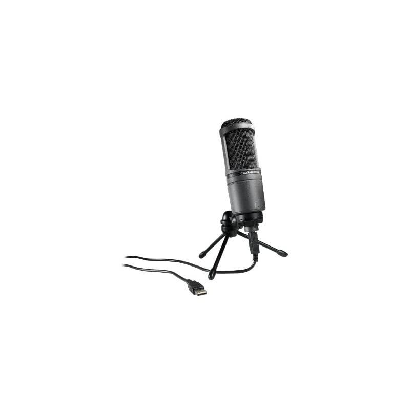 AT2020USB Cardioid Condenser USB Microphone (Discontinued),black