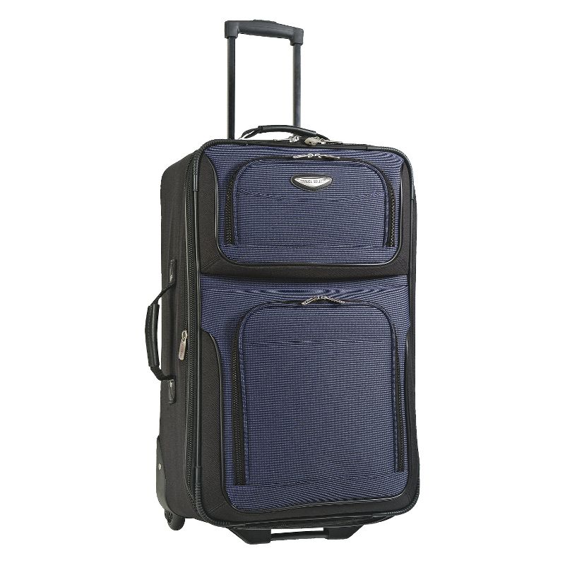 Travel Select Amerstand 21" Expandable Carry On Suitcase - Navy