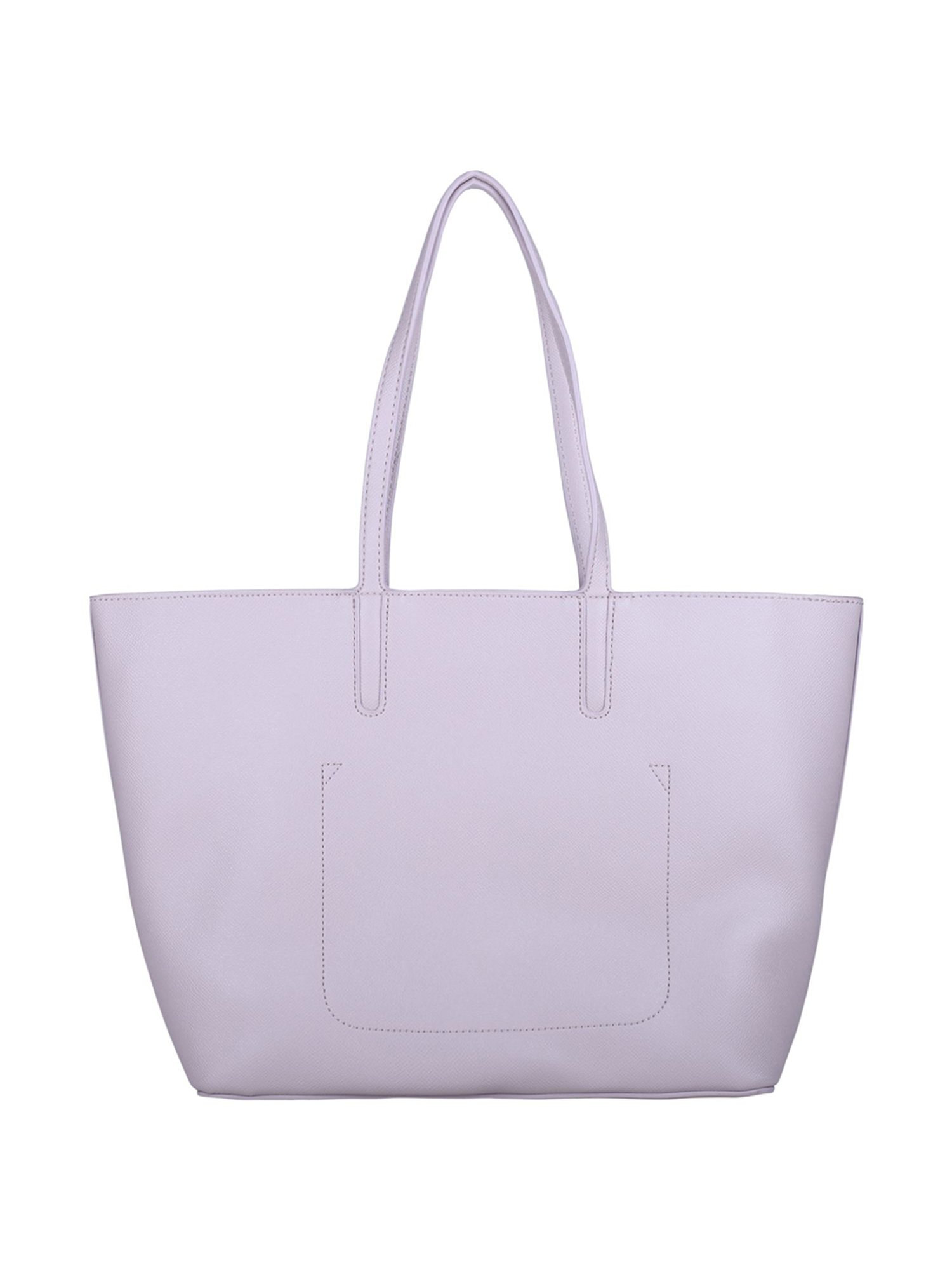 Giordano Refresh Purple Perforated Medium Tote Handbag