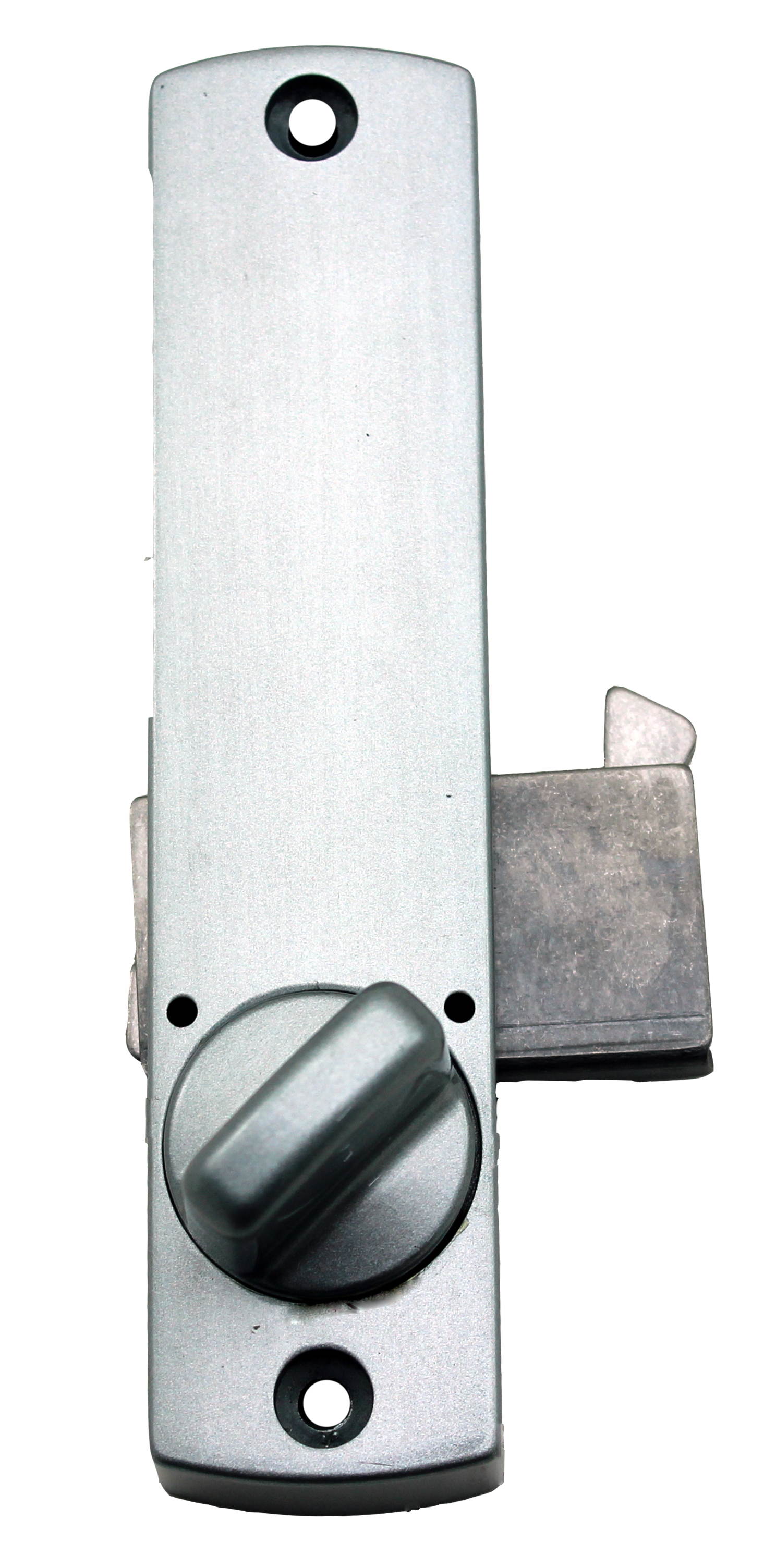 LockeyUSA C150 Mechanical,  Keyless Entry, Digital Door Lock, Surface Mount Hook Bolt Lock for Sliding Door, Satin Chrome