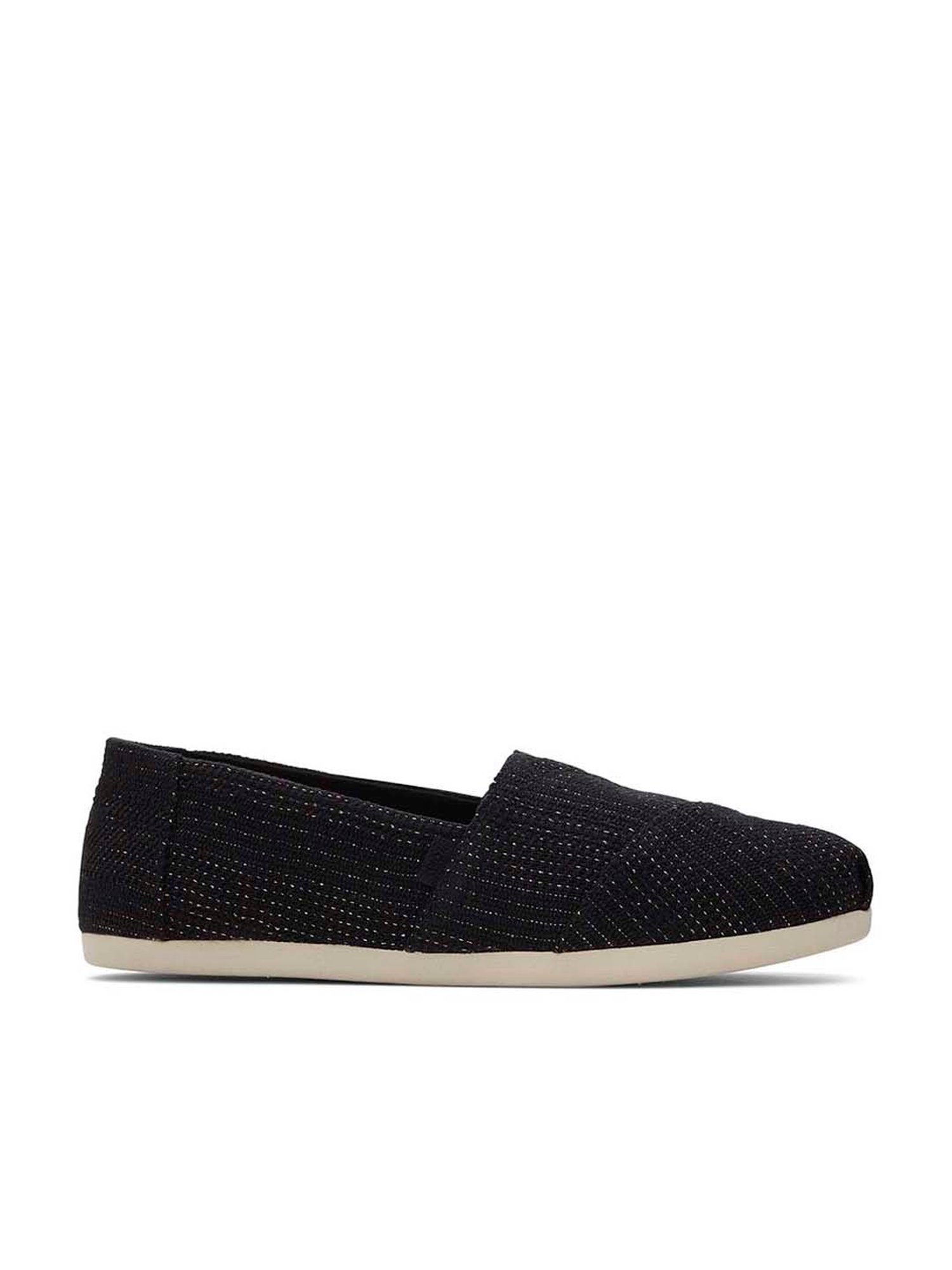 TOMS Women's Black Espadrille Shoes